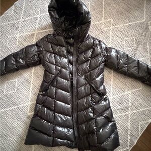 Moncler Shiny Black Puffer Jacket